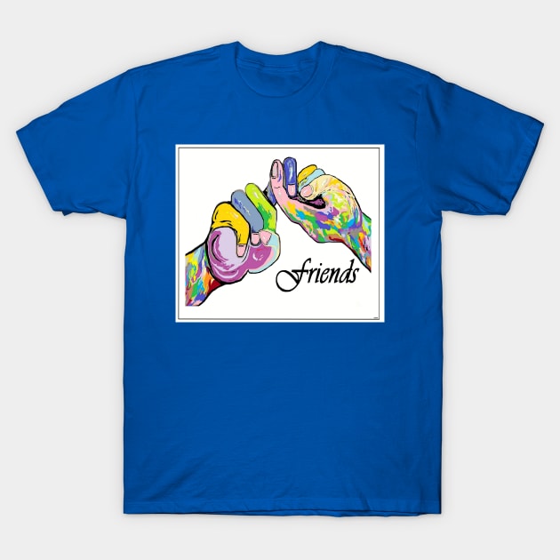 ASL Friends T-Shirt by EloiseART